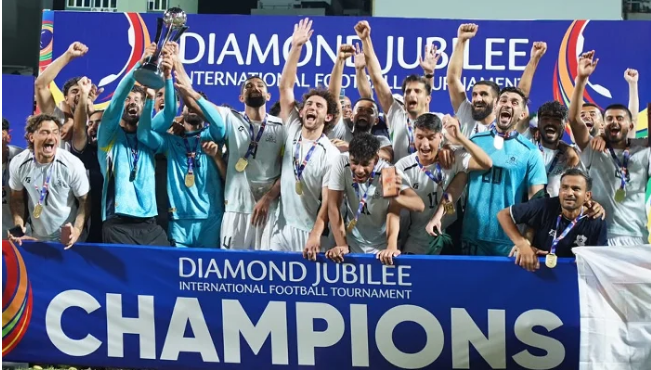 PM, PCB Chairman Congratulate National Football Team on Diamond Jubilee Success
